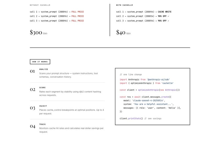 cachellm: the problem it solves